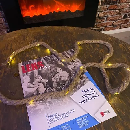 Le Charbon Dore, Train - Paris Trajet D'environ 1 Heure 10 Minutes Appartement Lens